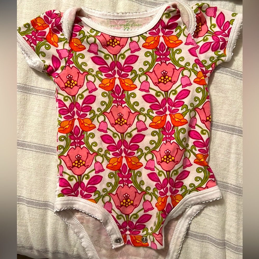Vera Bradley 3-6 month onesie